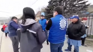 Volanteaban reclamando aumento y los patotearon delegados de la UOM Ushuaia