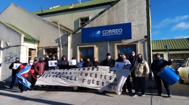 Ex trabajadores de Encontel y Encotesa se manifestaron hoy