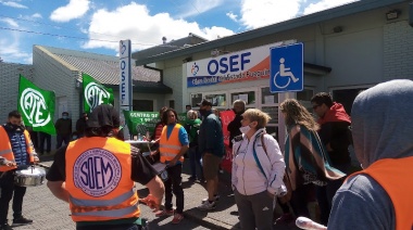 Protesta hoy frente a la OSEF y manifestación el 20 en Ushuaia