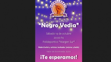 Organizan evento en memoria del Negro Vedia