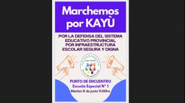 Este martes movilización por la escuela Kayú Chénèn
