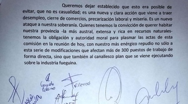 Recorte de la matriz productiva en TDF