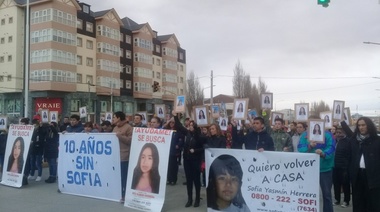 Reclamaron por la aparición de Sofía Herrera en Río Grande