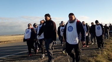 La UOM Río Grande arrancó la caminata por la 19640
