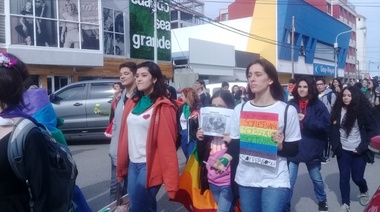 Río Grande tuvo su primer "Marcha del Orgullo Disidente"