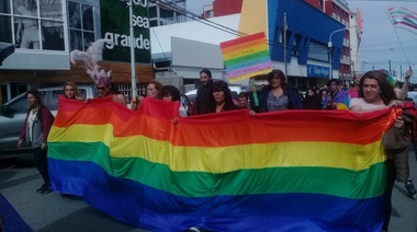 Río Grande tuvo su primer "Marcha del Orgullo Disidente"