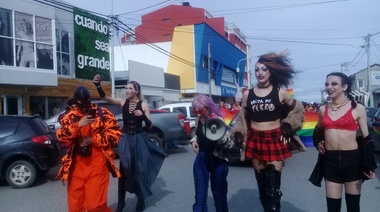 Río Grande tuvo su primer "Marcha del Orgullo Disidente"