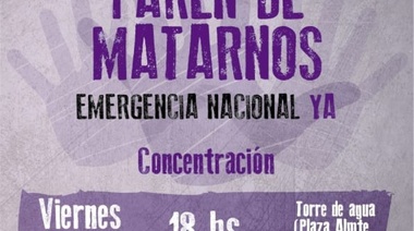 Convocan a manifestarse reclamando la "emergencia nacional"