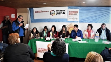 Presentaron los candidatos de Iniciativa por la Unión