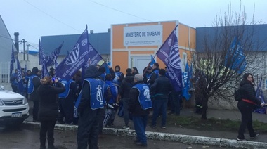 ATE se manifestó frente al Ministerio de Trabajo