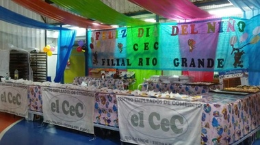 El CEC festejo el Día del Niño en Río Grande y Tolhuin