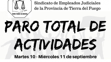SEJUP convoca a parar martes y miércoles