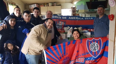 Peña entregó alimentos a comedor comunitario