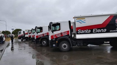 Camioneros de paro por situación en Santa Elena