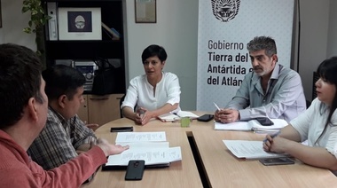 Cubino se reunió con representantes de ATE y AMET