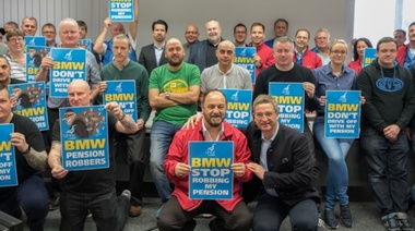 Trabajadores de BMW en el Reino Unido anuncian huelga