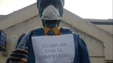 Trabajadores del Correo Argentino se manifestaron hoy