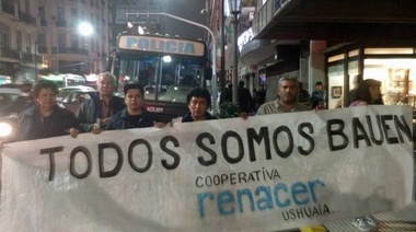 La Cooperativa Renacer se solidarizó con los trabajadores del Bauen