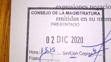 Multisectoriales de Derechos Humanos impugnaron a Maiztegui Marcó