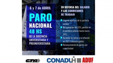 Confirman paro por 48 horas para reclamar por salario