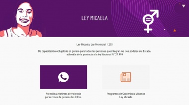 Incorporan un enlace web para atención a víctimas de violencia de género