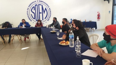 Dirigentes gremiales mantuvieron nueva reunión preocupados por la situación de la OSEF