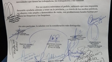 Dirigentes gremiales piden a Bertone que autorice "Desde las Bases"