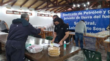 Se realizó el tradicional locro por el día del padre