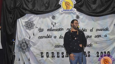 Egresó la primera promoción Bachillerato Popular “Presente”