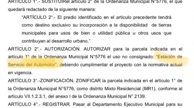 Vecinos del Barrio Kaiken se oponen a la construcción de Estación de Servicio