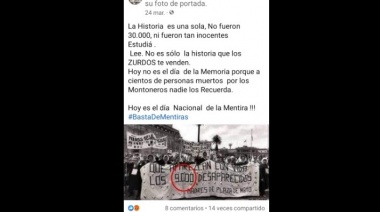 Repudian negacionismo de supervisora escolar, sobre el genocidio