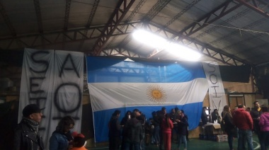 Textiles conmemoraron el Primero de Mayo acompañados por otros sectores