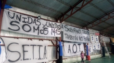 Textiles conmemoraron el Primero de Mayo acompañados por otros sectores