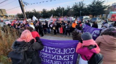 Las Colectivas Feministas de Tierra del Fuego coparon las calles