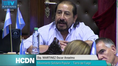 Oscar Martinez se vuelve a postular para diputado