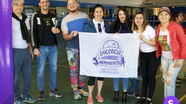 Docentes participan de torneo deportivo organizado por el SUTEF