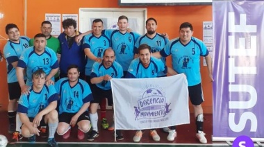 Docentes participan de torneo deportivo organizado por el SUTEF