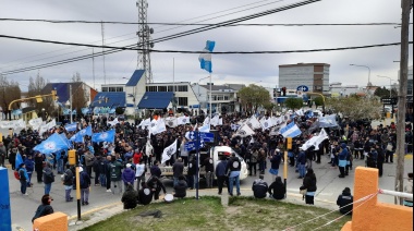 Importante manifestación  de la UOM con el acompañamiento de otros sectores