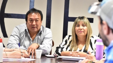 Dirigentes de ATE se reunieron con el equipo de Cubinos