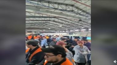 Pararon para reclamar aumento, sin el acompañamiento de la UOM Ushuaia