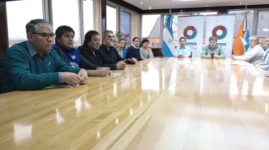 Se lleva adelante la reunión de dirigentes estatales con Melella y parte del gabinete