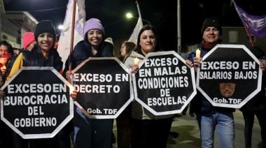 Hay paro docente por 24 horas