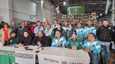 Metalúrgicos y camioneros llaman a votar por Massa y organizan caravana