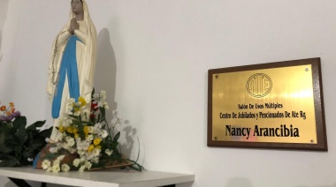 El SUM del Centro de Jubilados de ATE lleva el nombre de Nancy Arancibia