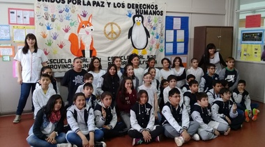 Escolares unen Río Grande con la Antártida