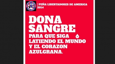 Peña de San Lorenzo realiza campaña de donación de sangre