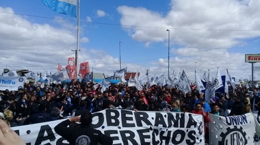 Miles de metalúrgicos marcharon en Río Grande