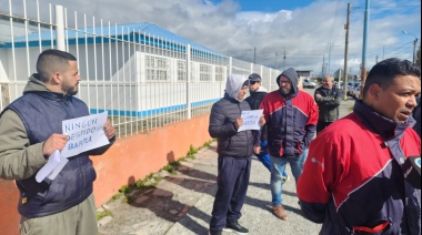 Obreros de Barpla se manifestaron frente a Trabajo