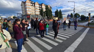 Se realizaron manifestaciones en la provincia por los incendios en la Patagonia