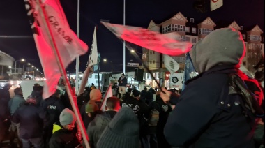 Marchó la UOM con sectores que acompañaron por la defensa de la 19640